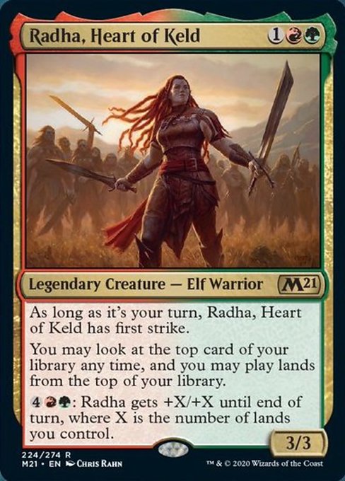 Radha, Heart of Keld [Core Set 2021] | Gam3 Escape