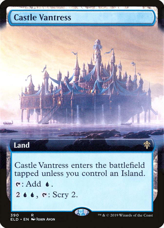 Castle Vantress (Extended Art) [Throne of Eldraine] | Gam3 Escape