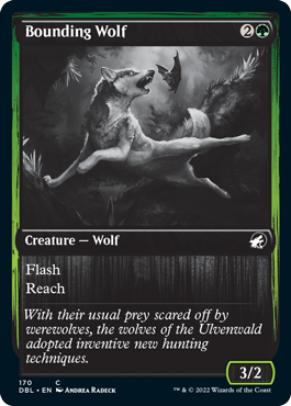 Bounding Wolf [Innistrad: Double Feature] | Gam3 Escape