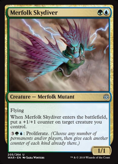 Merfolk Skydiver [War of the Spark] | Gam3 Escape