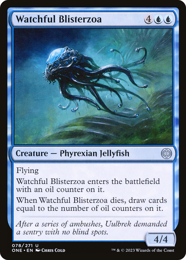 Watchful Blisterzoa [Phyrexia: All Will Be One] | Gam3 Escape