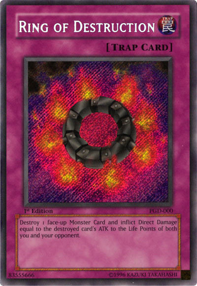 Ring of Destruction [PGD-000] Secret Rare | Gam3 Escape