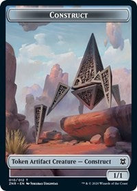 Construct // Drake Double-sided Token [Zendikar Rising Tokens] | Gam3 Escape