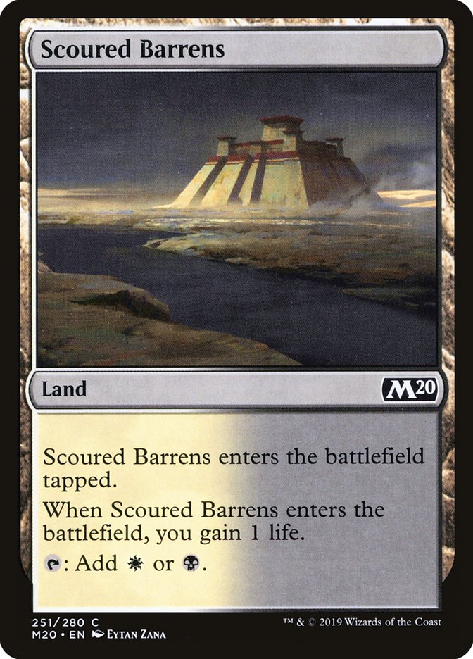 Scoured Barrens [Core Set 2020] | Gam3 Escape