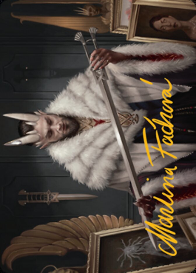 Lord Xander, the Collector Art Card (Gold-Stamped Signature) [Streets of New Capenna Art Series] | Gam3 Escape