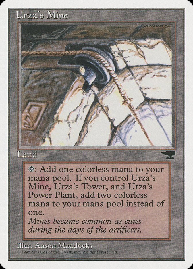 Urza's Mine (Pulley Embedded in Stone) [Chronicles] | Gam3 Escape