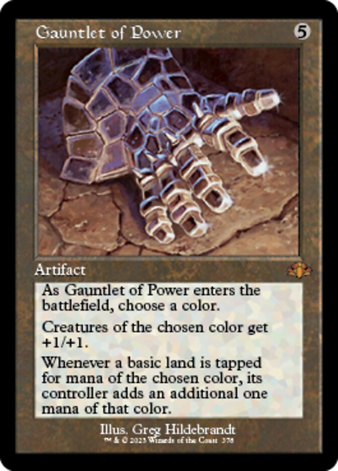 Gauntlet of Power (Retro) [Dominaria Remastered] | Gam3 Escape