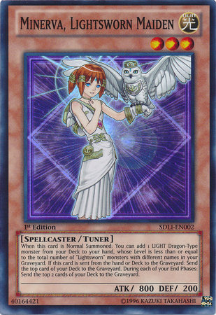 Minerva, Lightsworn Maiden [SDLI-EN002] Super Rare | Gam3 Escape