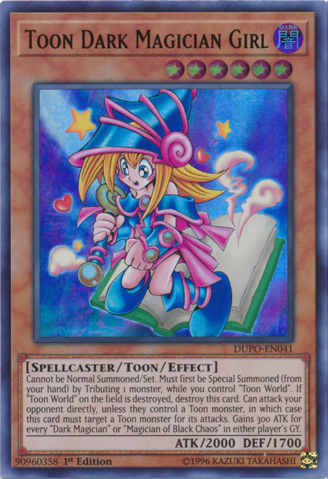 Toon Dark Magician Girl [DUPO-EN041] Ultra Rare | Gam3 Escape