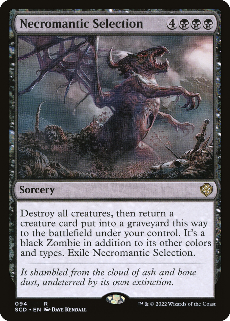 Necromantic Selection [Starter Commander Decks] | Gam3 Escape