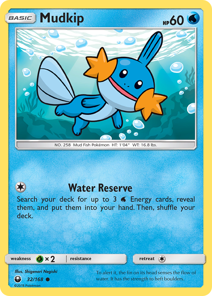 Mudkip (32/168) [Sun & Moon: Celestial Storm] | Gam3 Escape