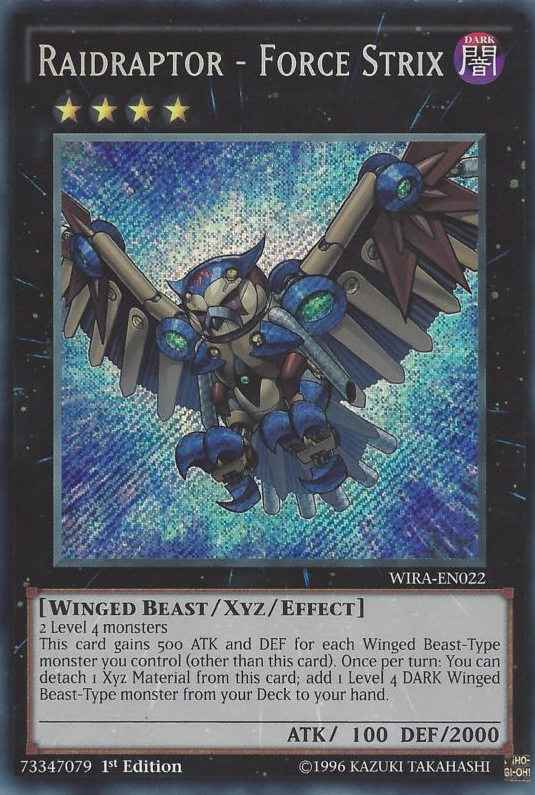 Raidraptor - Force Strix [WIRA-EN022] Secret Rare | Gam3 Escape