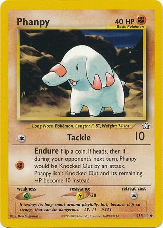 Phanpy (43/111) [Neo Genesis Unlimited] | Gam3 Escape