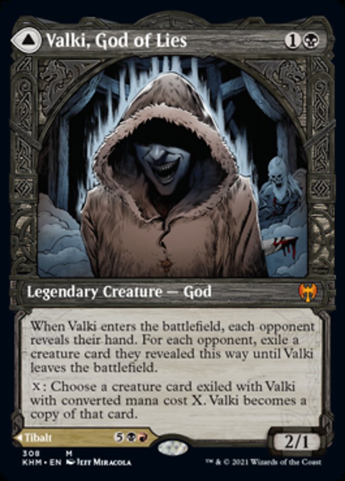 Valki, God of Lies // Tibalt, Cosmic Impostor (Showcase) [Kaldheim] | Gam3 Escape
