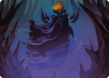 Sauron, the Necromancer Art Card [The Lord of the Rings: Tales of Middle-earth Art Series] | Gam3 Escape