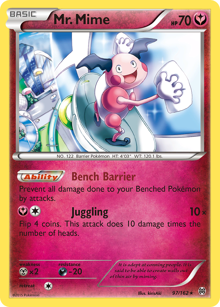 Mr. Mime (97/162) [XY: BREAKthrough] | Gam3 Escape