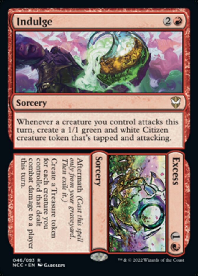 Indulge // Excess [Streets of New Capenna Commander] | Gam3 Escape