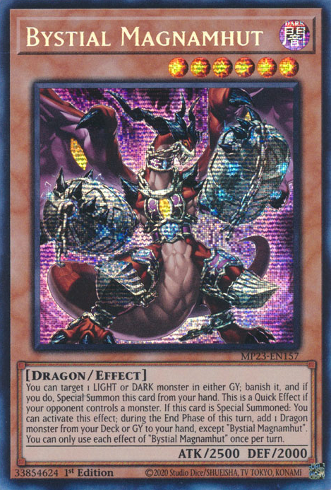 Bystial Magnamhut [MP23-EN157] Prismatic Secret Rare | Gam3 Escape