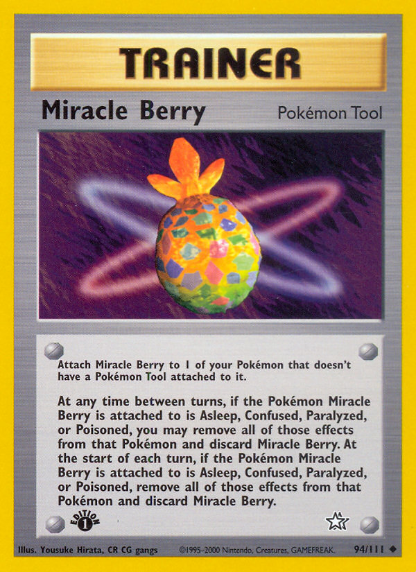 Miracle Berry (94/111) [Neo Genesis 1st Edition] | Gam3 Escape