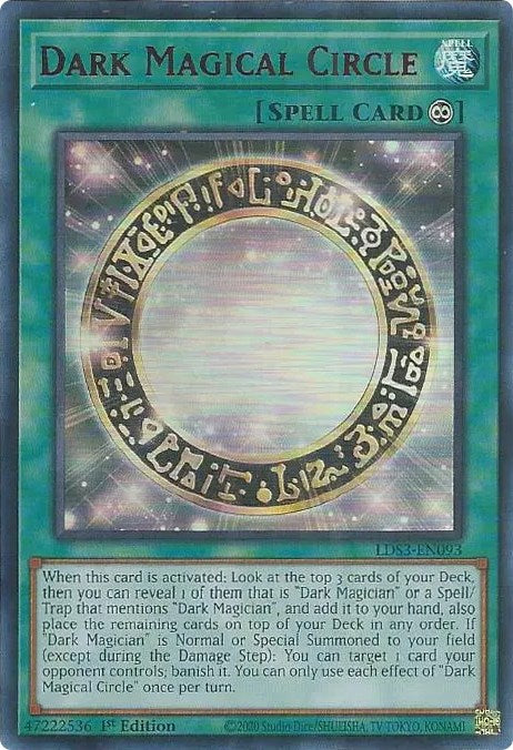 Dark Magical Circle (Red) [LDS3-EN093] Ultra Rare | Gam3 Escape