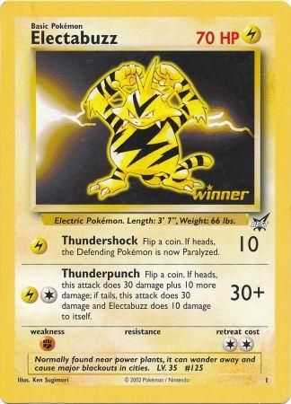 Electabuzz (1) (Jumbo Card) [Best of Promos] | Gam3 Escape