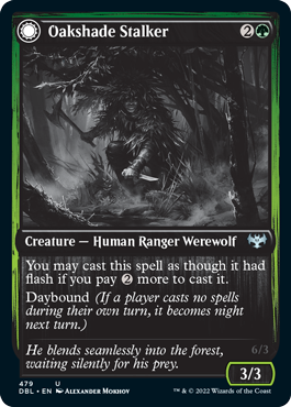 Oakshade Stalker // Moonlit Ambusher [Innistrad: Double Feature] | Gam3 Escape