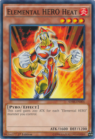 Elemental HERO Heat [SDHS-EN005] Common | Gam3 Escape