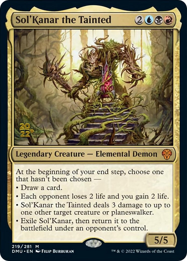 Sol'Kanar the Tainted [Dominaria United Prerelease Promos] | Gam3 Escape