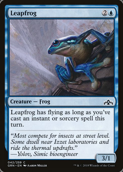 Leapfrog [Guilds of Ravnica] | Gam3 Escape