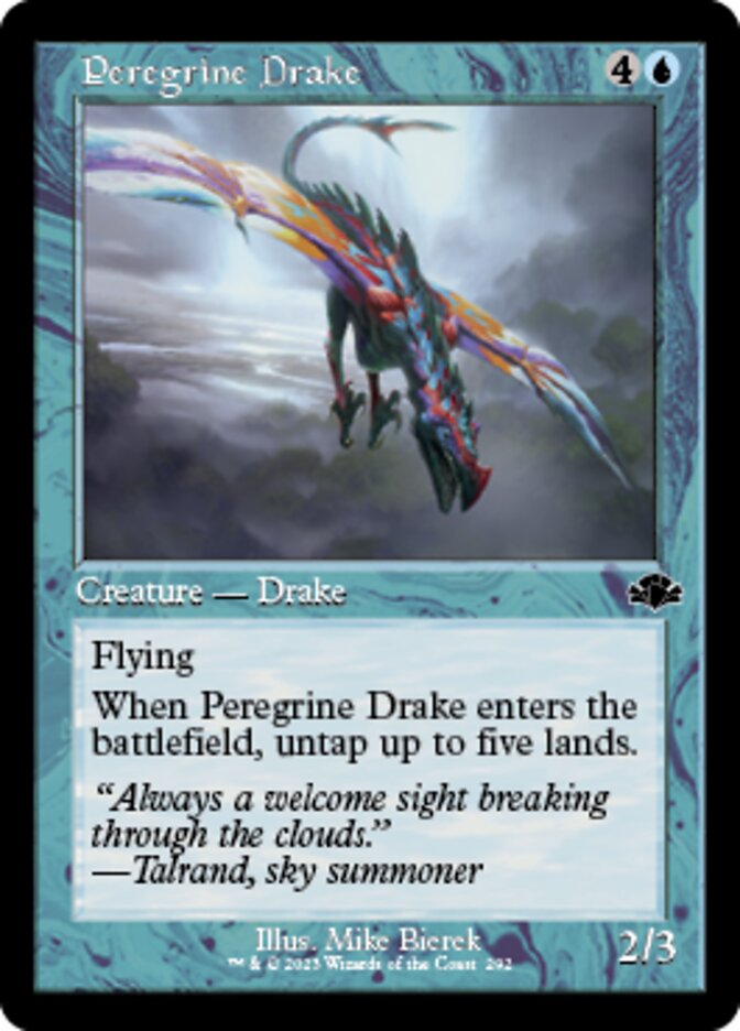 Peregrine Drake (Retro) [Dominaria Remastered] | Gam3 Escape