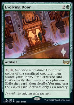 Evolving Door (Promo Pack) [Streets of New Capenna Promos] | Gam3 Escape