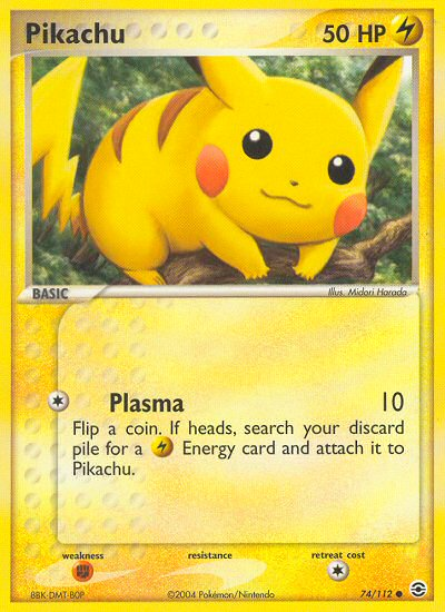 Pikachu (74/112) [EX: FireRed & LeafGreen] | Gam3 Escape