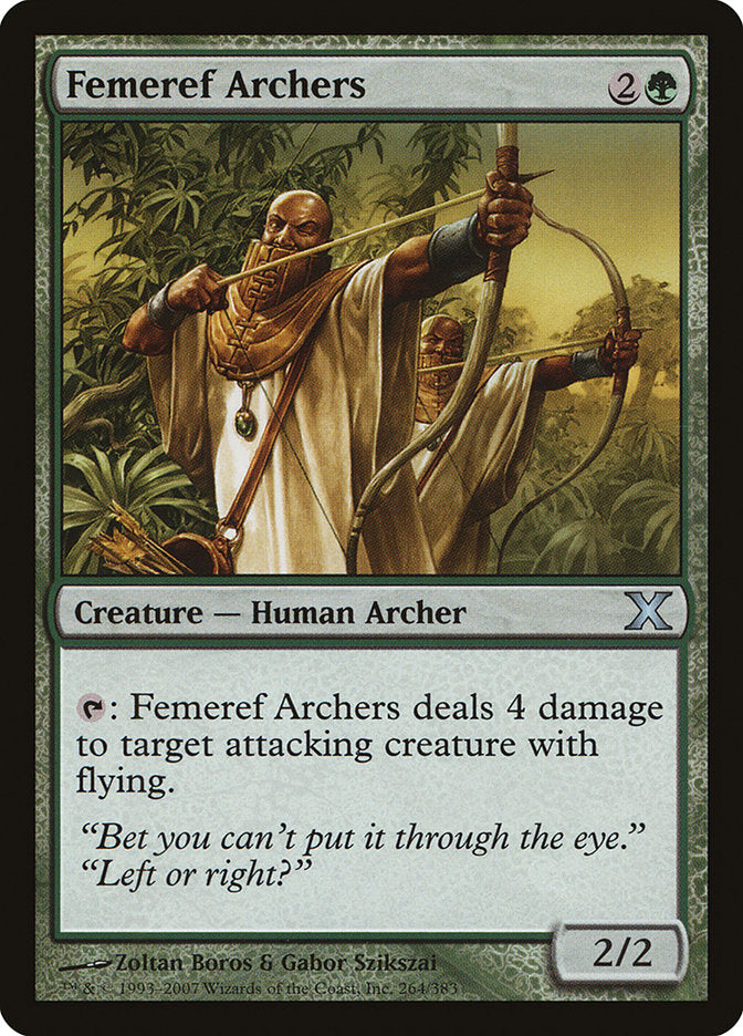 Femeref Archers [Tenth Edition] | Gam3 Escape
