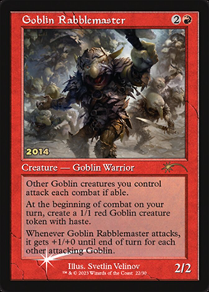 Goblin Rabblemaster [30th Anniversary Promos] | Gam3 Escape