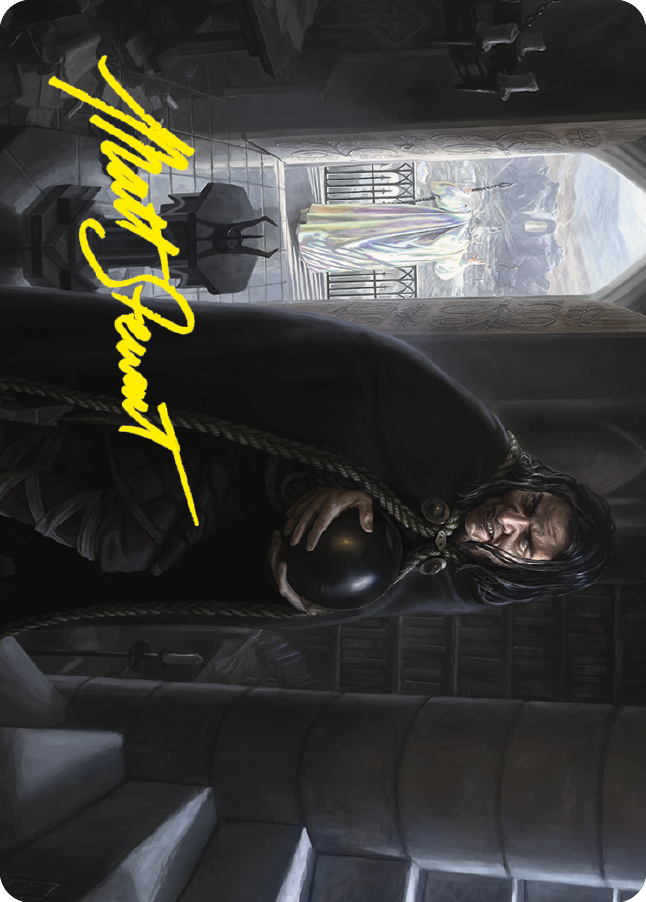 Grima, Saruman's Footman Art Card (Gold-Stamped Signature) [The Lord of the Rings: Tales of Middle-earth Art Series] | Gam3 Escape