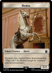 Horse // Food (0026) Double-Sided Token [Doctor Who Tokens] | Gam3 Escape