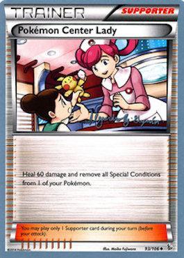 Pokemon Center Lady (93/106) (Primal Groudon - Alejandro Ng-Guzman) [World Championships 2015] | Gam3 Escape