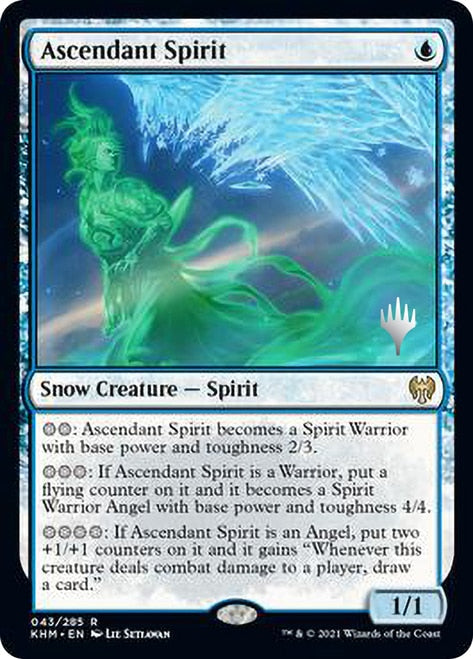 Ascendant Spirit [Kaldheim Promo Pack] | Gam3 Escape