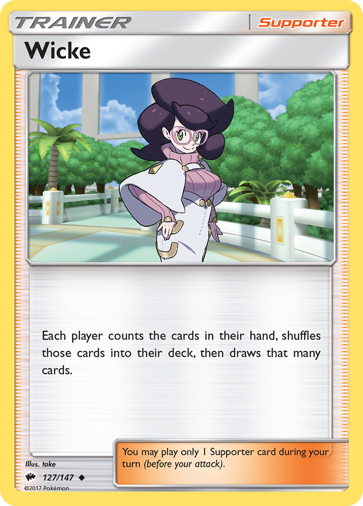 Wicke (127/147) [Sun & Moon: Burning Shadows] | Gam3 Escape