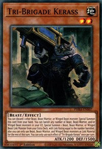 Tri-Brigade Kerass [PHRA-EN007] Super Rare | Gam3 Escape
