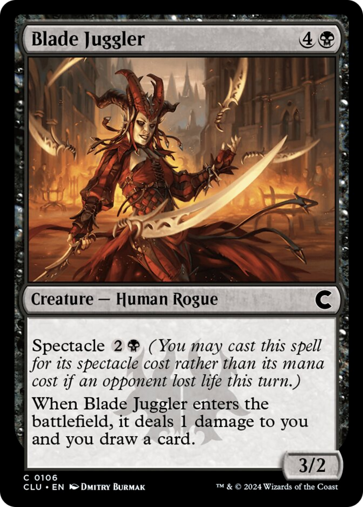 Blade Juggler [Ravnica: Clue Edition] | Gam3 Escape