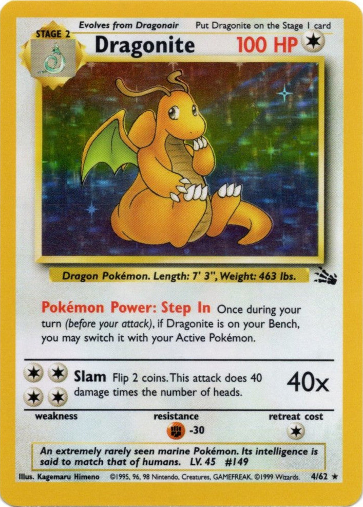 Dragonite (4/62) [Fossil Unlimited] | Gam3 Escape