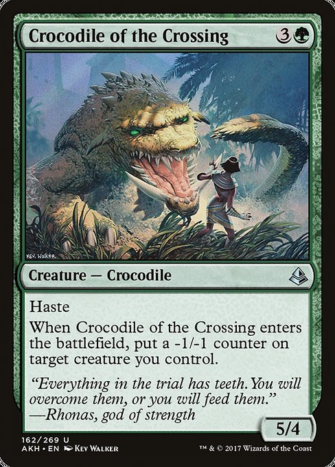 Crocodile of the Crossing [Amonkhet] | Gam3 Escape