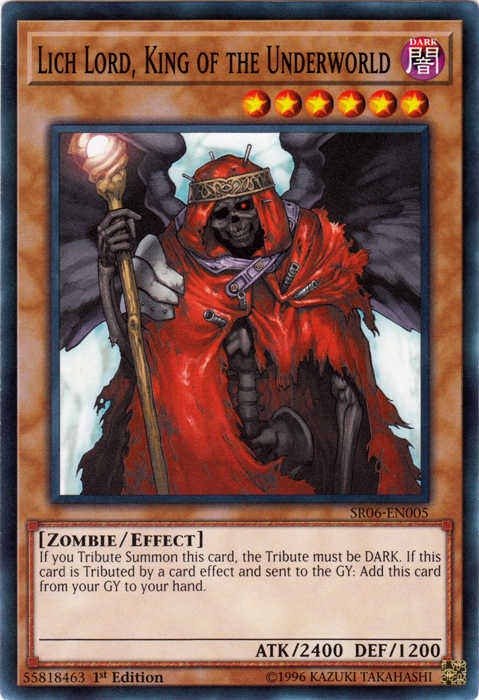 Lich Lord, King of the Underworld [SR06-EN005] Common | Gam3 Escape