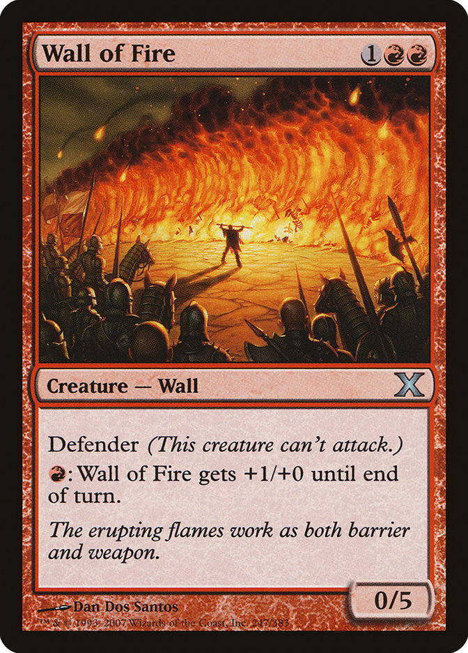 Wall of Fire [Tenth Edition] | Gam3 Escape