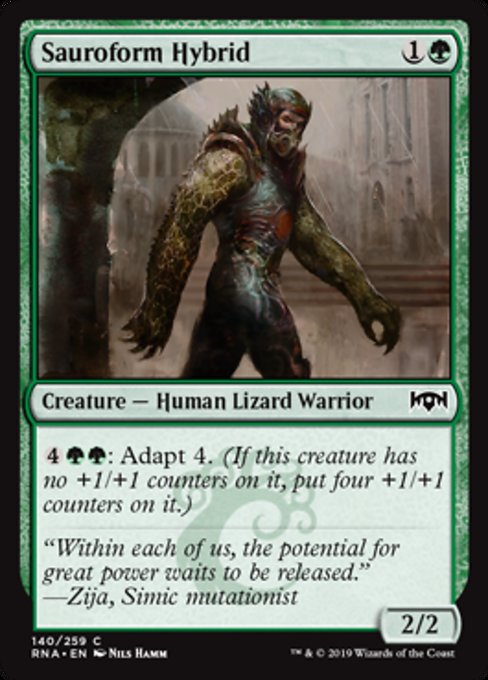 Sauroform Hybrid [Ravnica Allegiance] | Gam3 Escape