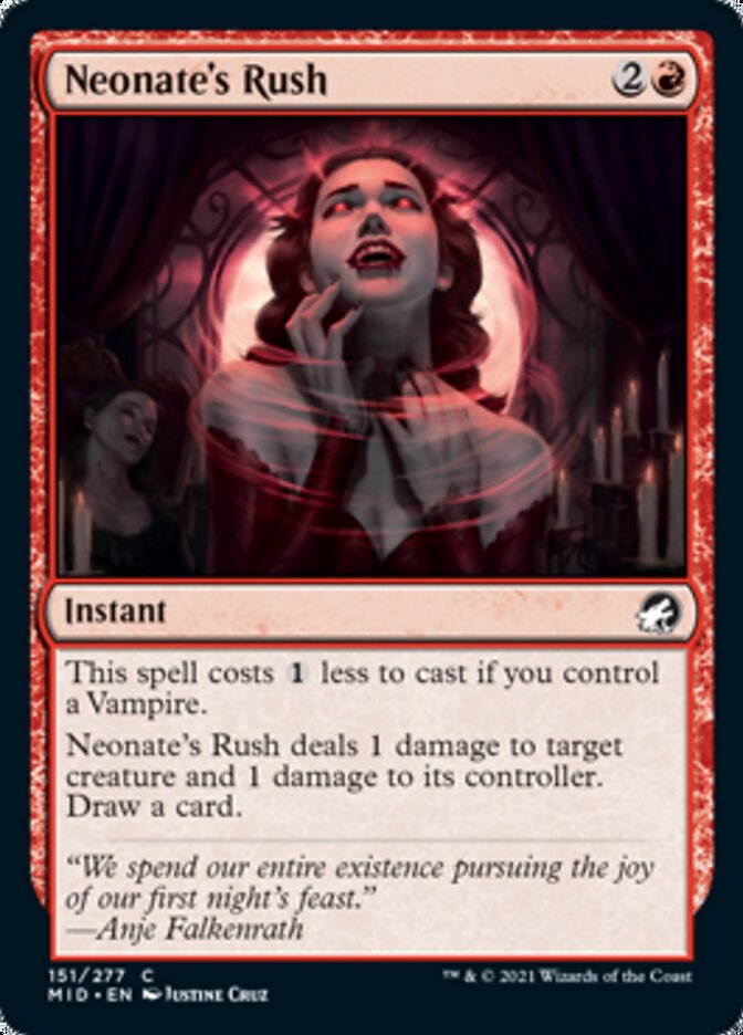 Neonate's Rush [Innistrad: Midnight Hunt] | Gam3 Escape
