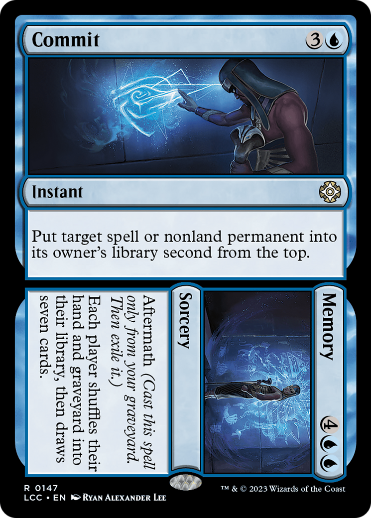 Commit // Memory [The Lost Caverns of Ixalan Commander] | Gam3 Escape