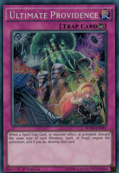 Ultimate Providence [BOSH-EN081] Secret Rare | Gam3 Escape