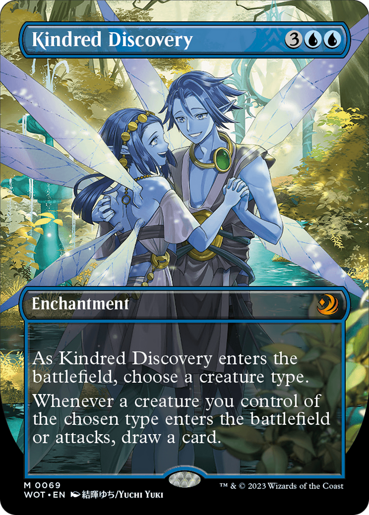 Kindred Discovery (Anime Borderless) [Wilds of Eldraine: Enchanting Tales] | Gam3 Escape